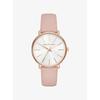 Женские часы Pyper с кожаным ремешком, покрытие Rose Gold, MK2741