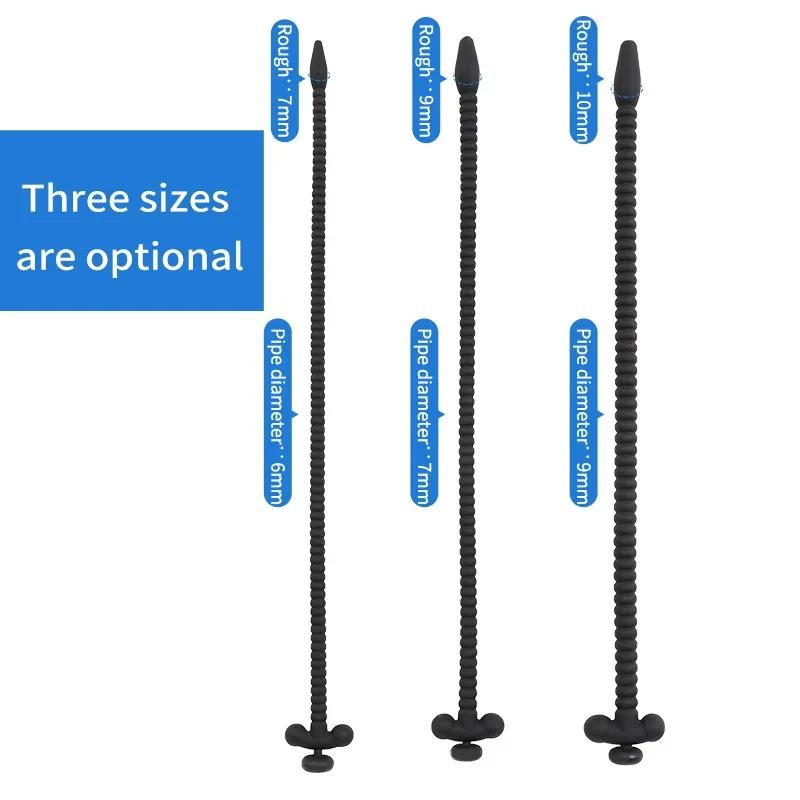 Длинный 25 см полый уретральный катетер-дилататор для простаты, раздражение лошадиного глаза, взрослые секс-игрушки для уретральной мастурбации, мужская уретральная пробка для пениса