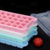 Silicone Ice Tray Silicone Ice Cubes Tray For Refrigerator Jelly Cubes Mold Tray Display Tray