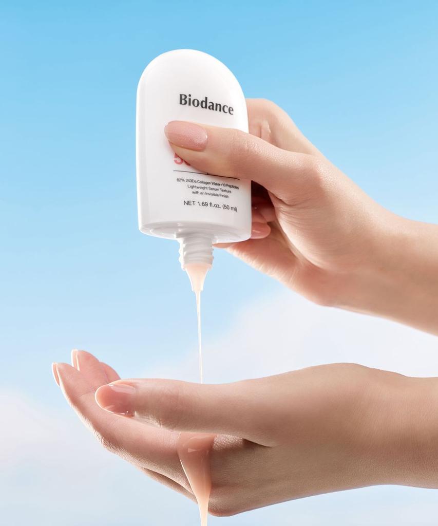 Invisible Collagen Peptide Sun Serum 50ml (+2 Collagen Pads)