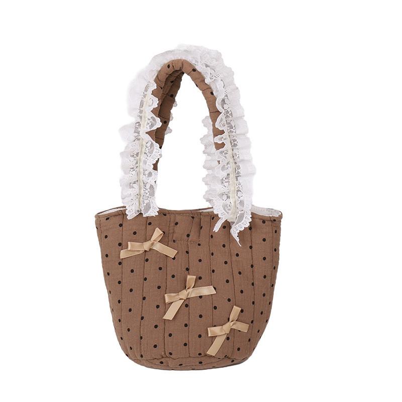 Charming Animal Print Children's Handbag With Bowknot Design Ideal For Preschool Use