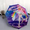 1pc Catch Teenieping Magic Sweethear (4) Umbrella, Sun Protection, And UV Shielding. It Has Eight Sturdy Ribs for Outdoor Use And Perfect Gift