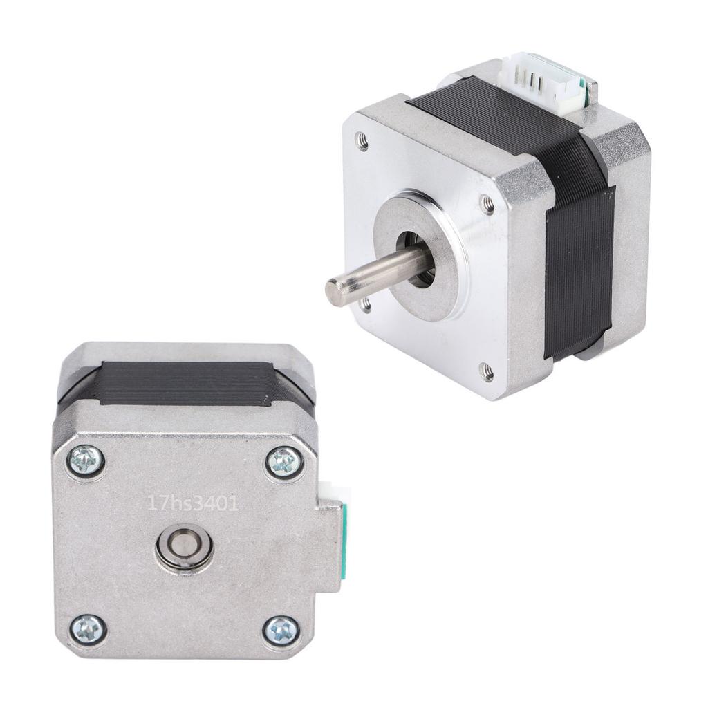 42‑34 Motor Low Noise Stable Operation 3D Printer Stepper Motor for Ender‑3 for CR‑10Silver