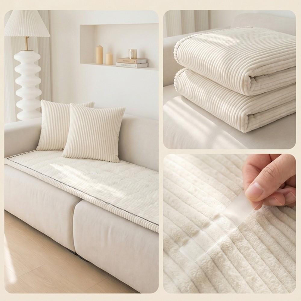 Non-Slip Pet Couch Cover Fuzzy Surface Couch Sitting Mat New Sofa Cover Pad for Dogs Cats