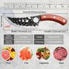 2 PCS Stainless Steel Kitchen Knife Set Multipurpose Mini Knife Butcher Cutting Paring Hand Forged Meat Cleavers Boning Utility