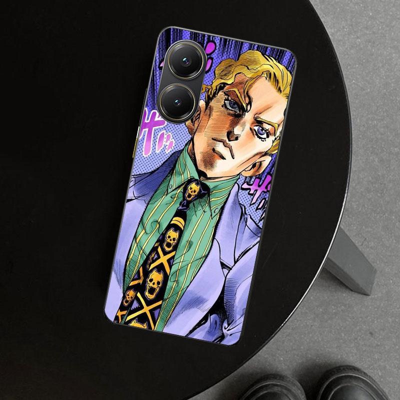 Чехол для телефона JoJo Кира Йошикаге Killer Queen для Xiaomi Poco X6 X5 X7 Pro F7 Ultra Redmi 15C 15 13C 13 12C 12 10C 10 10A 9C