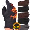 Winter Women Men Cycling Bike Thermal Fleece Gloves Cold Resistance Wind Waterproof Bicycle Warm Outdoor Running Skiing Mittens