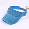 Fashion Washed Hollow Hat Casual Outdoor Shade Baseball Cap Labelable