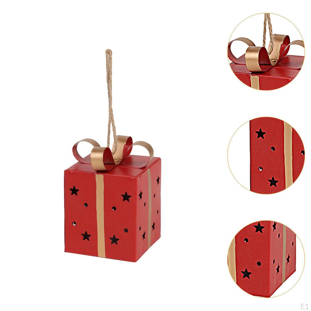 Подарочная коробка с подсветкой для украшения елки