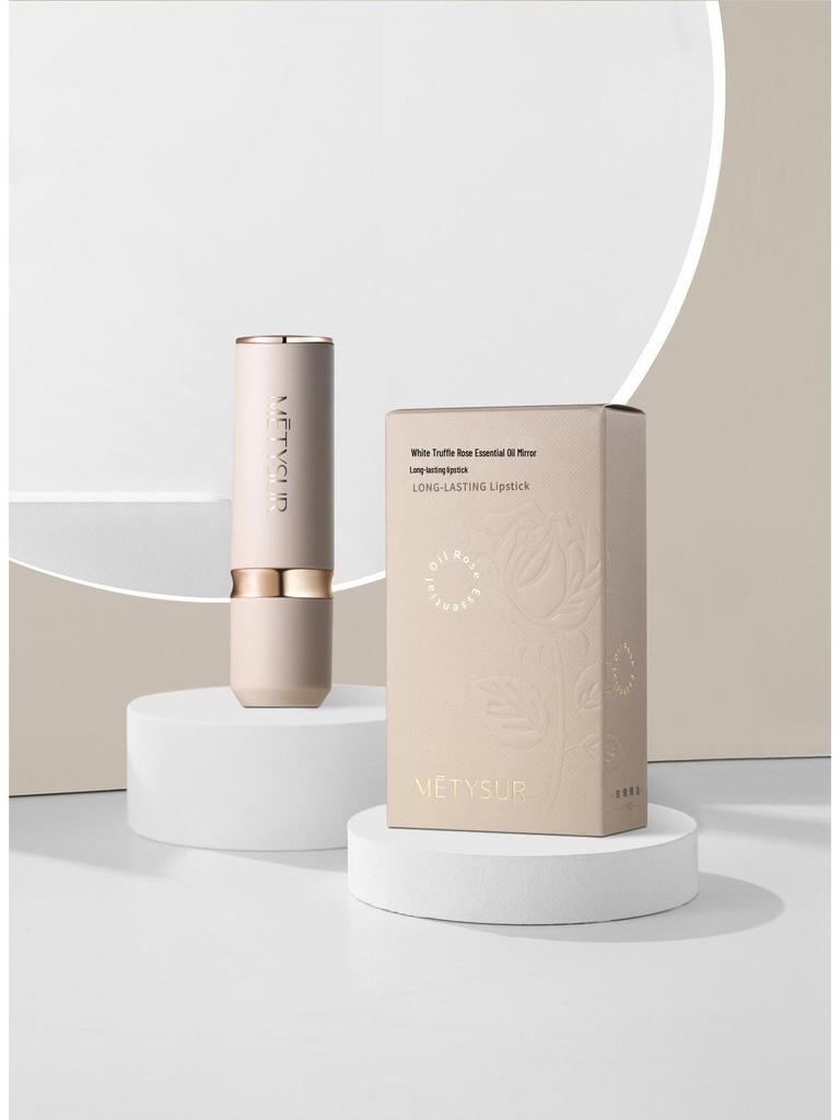 METYSUR Розовое эфирное масло белого трюфеля Увлажняющая помада длительного действия MT6061