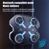 Музыкальный боксерский тренажер с перчатками Настенный Bluetooth-совместимый электронный смарт-светодиодный боксерский тренировочный мишень для бокса Домашнее оборудование для тренировок
