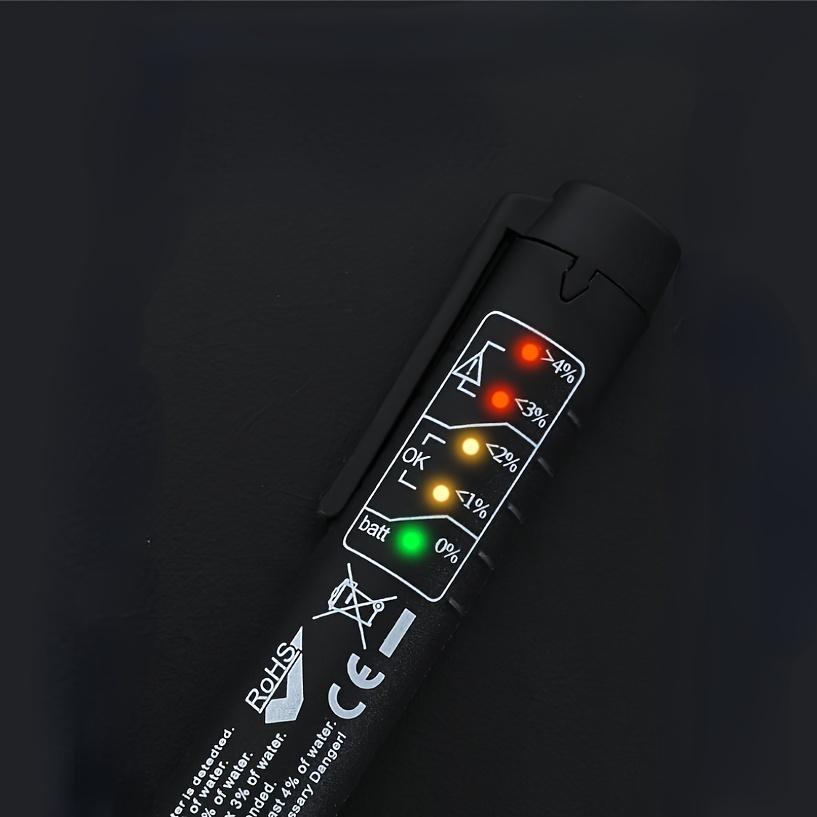 Автоматическое тестирование жидкости, тестер тормозной жидкости, ручка, 5 светодиодных индикаторов, дисплей для электронной ручки, тестер масла тормозной жидкости, цифровой