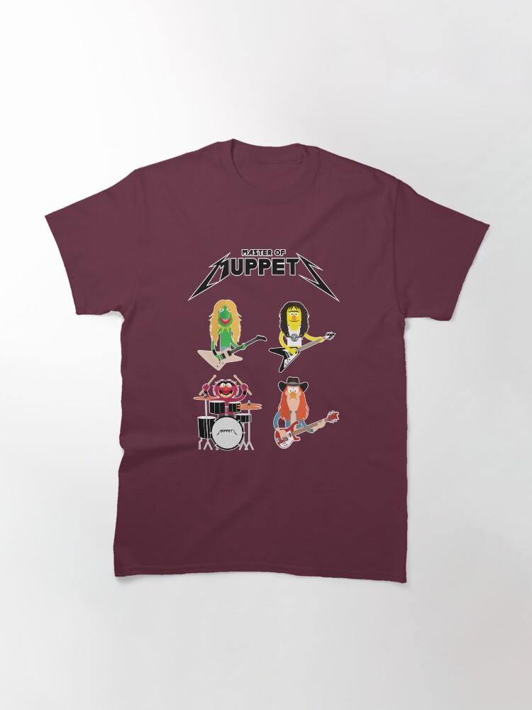 Master Of Muppets - Muppets As Metallica Band Classic T-Shirt
