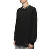 Nike Вязаный топ с длинными рукавами X Stussy NRG BR Черные мужские топы CT4314-010