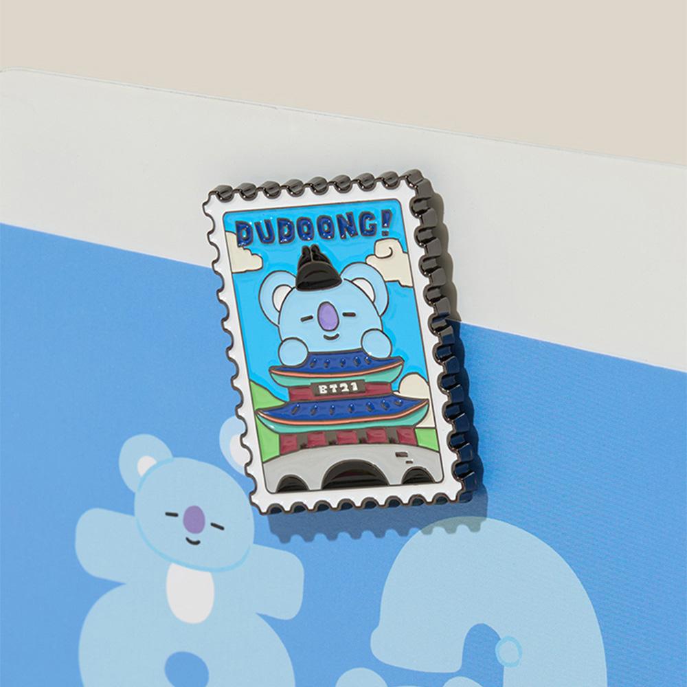 BT21 KOYA Сеульское издание Металлический магнит
