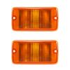 2 шт. Указатель поворота для 2001-2006 Jeep Wrangler (TJ) Пластиковая линза ЛВ и ПВ 55156488AB 55156489AB-A99D