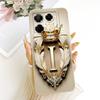 For Infinix Note 40 Pro 4G 5G / Note 40 Pro+ / Note40 X6853 Feather Crown Initial Letter Phone Case Soft Silicone Covers Bumpers