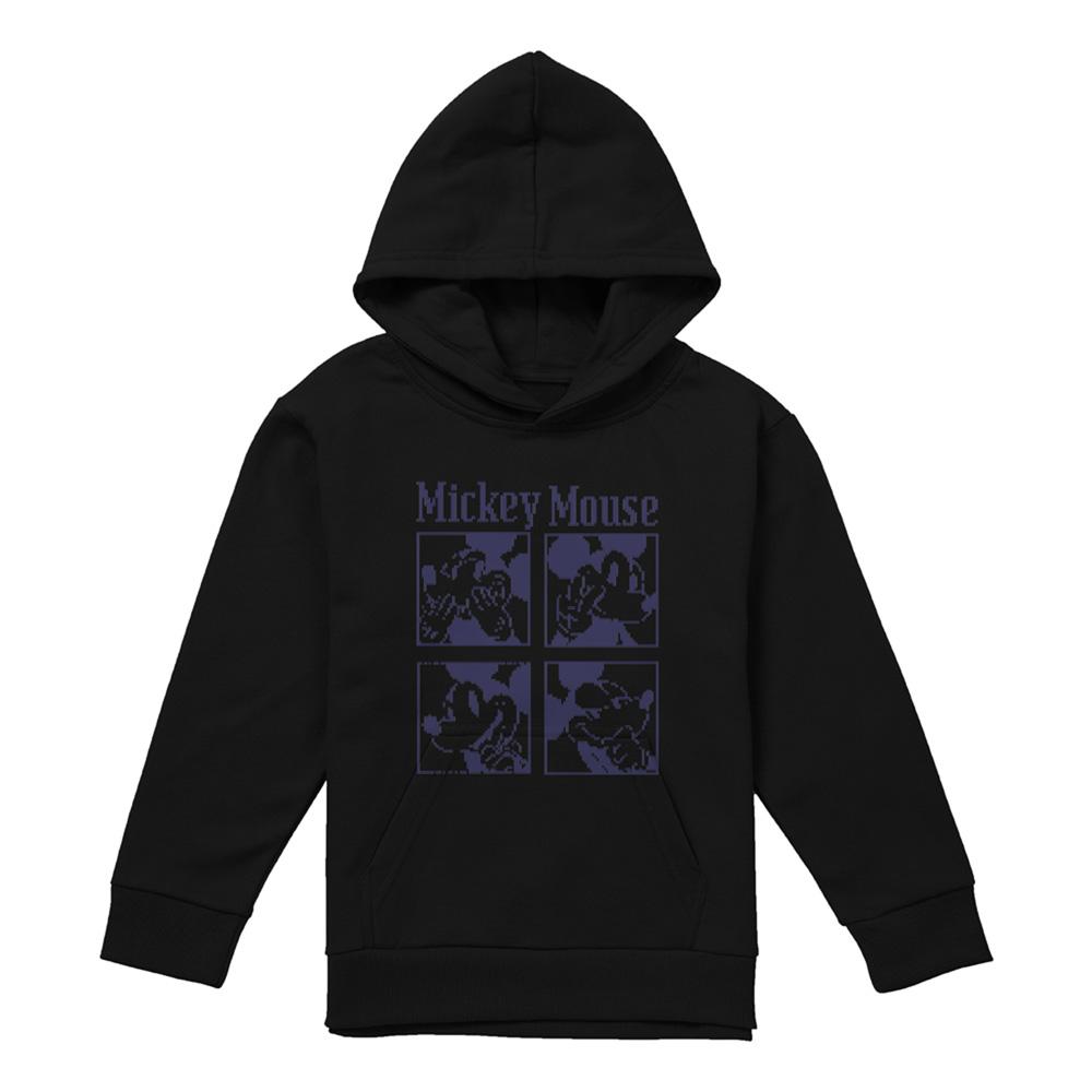 Disney Childrens/Kids Mickey Mouse Pixelated Heather Hoodie