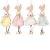 Handmade Plush Rabbits Hanging Ornament Party Centerpieces For Home Party Decoration Spring Fall Festival Celebration