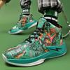 Men Basketball Shoes Male Sneakers High Top Sports Shoe Training Athletic Casual Runing Basket Non Slip Wearable Size 37-45