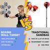 Music Boxing Machine Boxing Wall Mount Machine for Adults Teens Smart Bluetooth Punching Trainer with Gloves