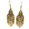 [E5860] - Green 'Diva' Designer Earrings