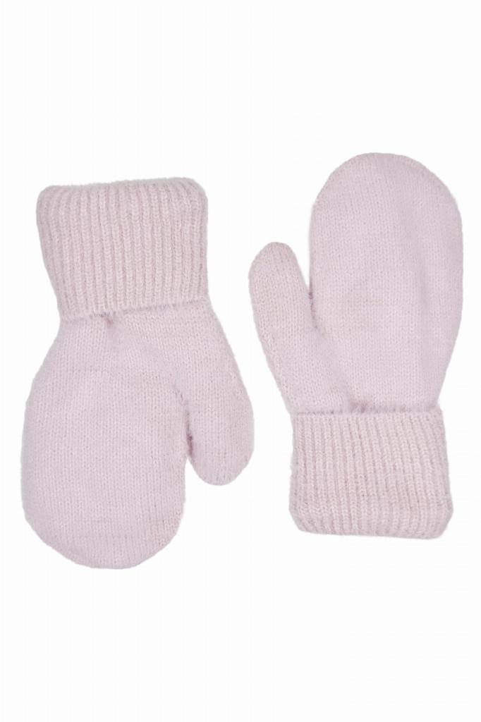 Benita Fleece Lined Mittens, Pink