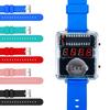 1Set Diy Electronic Watch Kit Led Digital Tube Display Creative Soldering Project Transparent Case Diy Kit (Without Battery)
