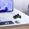 12 Keys 4 Knobs Copy Paste Mini Button RGB USB Wired/Bluetooth-Compatible Mini Mechanical Keyboard Hot-swap for Gamers/Designers