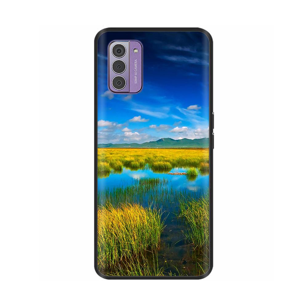 Чехол для Nokia G42 Мраморный Цветок Мягкий Силиконовый Чехол для Телефона для Nokia G42 5G G 42 Задняя Крышка для NokiaG42 Fundas Coque 6,56 дюйма