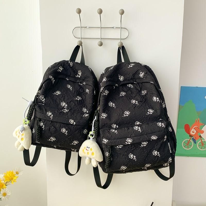 Schoolbag Korean schoolbag female junior high school student cute small fresh backpack girl large capacity high school student computer backpack