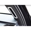 Для Volvo XC90 2016- Матовый серебристый Накладка на рамку вентиляционного отверстия стойки А 2 шт.