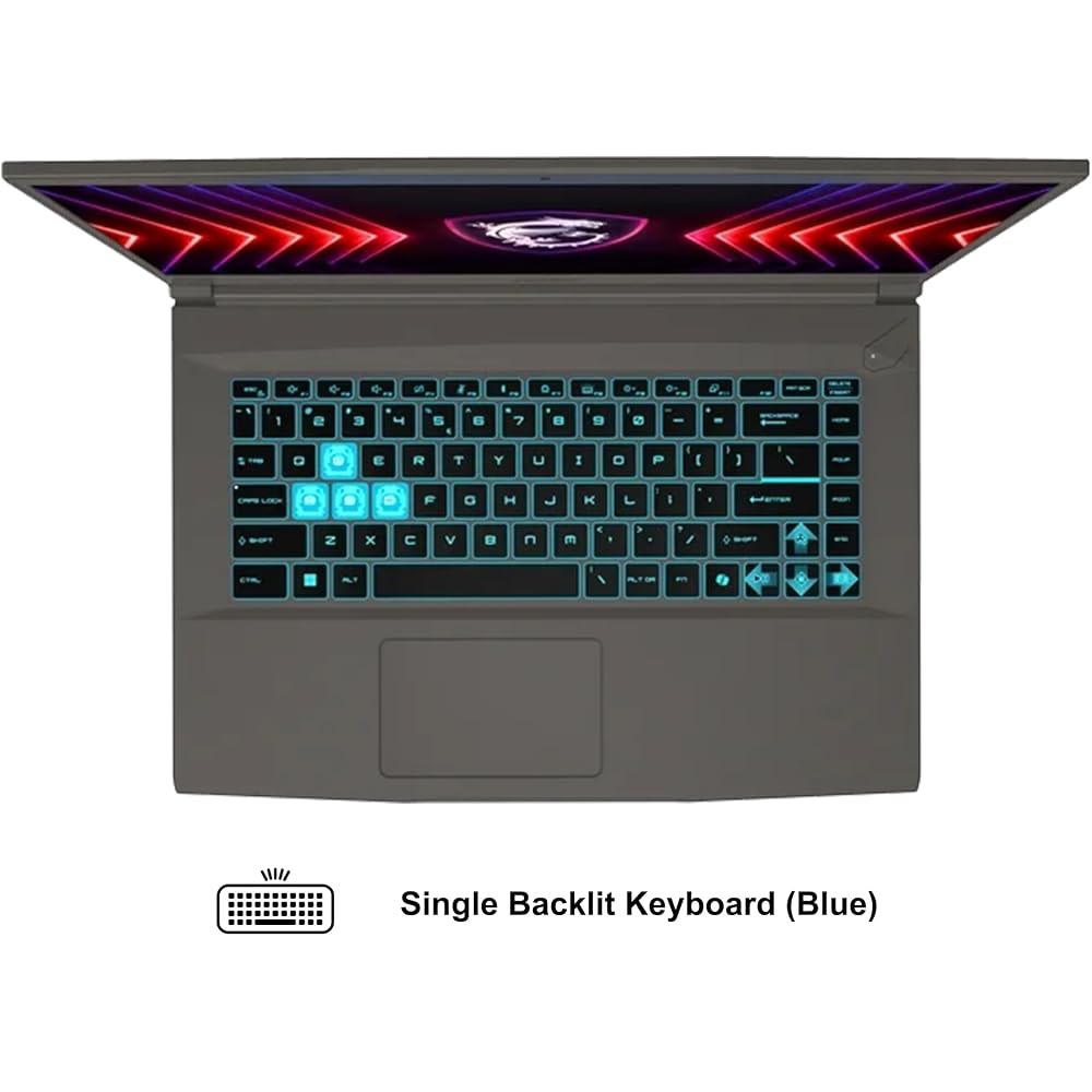 MSI Thin 15-inch Gaming Laptop, 15.6-inch FHD IPS 144Hz, Intel 8-core i5-13420H (> i7-12650H), 16GB RAM, 1TB SSD, GeForce RTX 4050, Type-C Backlight,