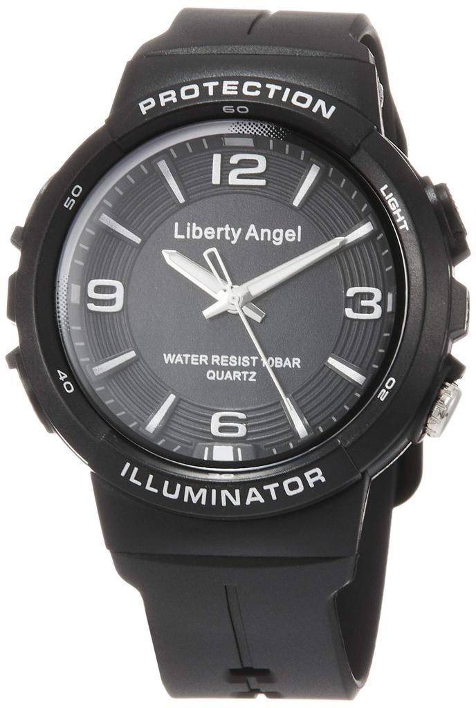 Arias Liberty Angel ADWW18089-01 Светодиодные черные часы