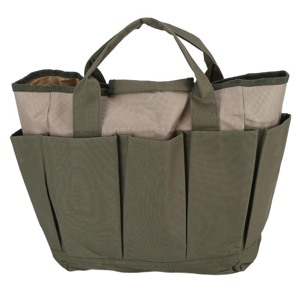 Portable Garden Tool Storage Bag Oxford Cloth Garden Tool Organizer Outdoor Planting Tasks