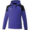 Теннисная одежда Stretch Sweat Hoodie Parka FUNEMIZU COLLECTION 62JC1501 Фиолетово-синий x Черный L [Mizuno]