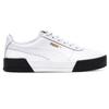 Puma Carina Leather White Black Women Sneakers 370325-15