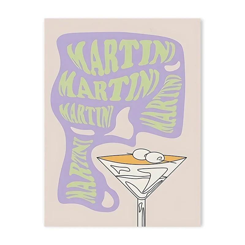 Винтажный художественный принт плакат модная галерейная стена эклектичный богемный пастельный эстетический холст живопись спальня декоративное настенное искусство