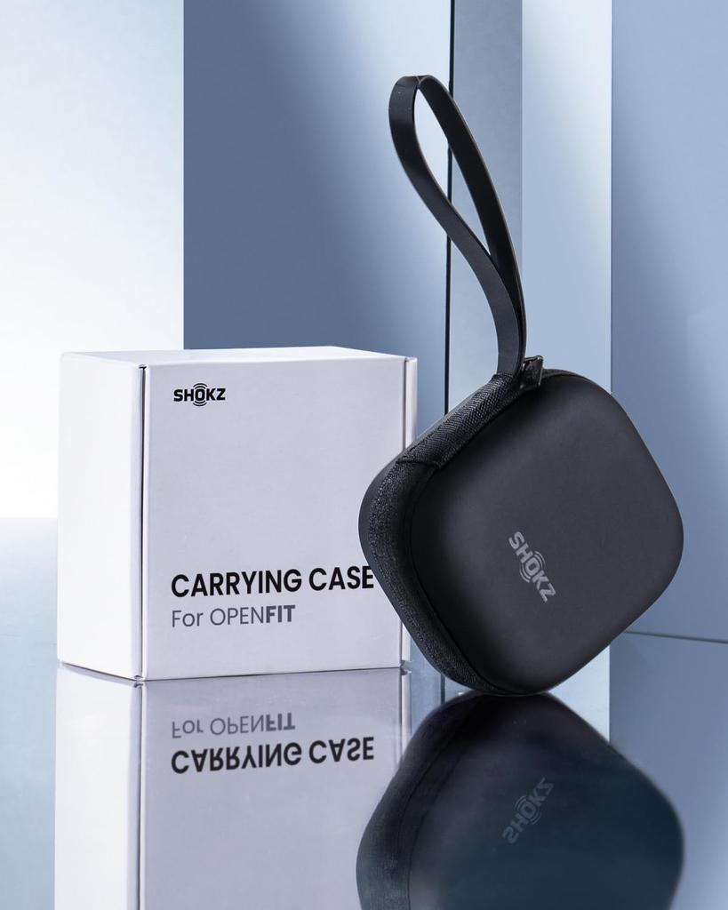 Storage Case for Shokz Compatible with Wireless Black OpenFit, Earphones,