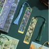 Student Gift Reading Book Clip Painting Pagination Mark Creative Metal Bookmark