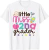 Little Miss 2nd Grade First Day of Second Grade Cute Girls T-Shirt