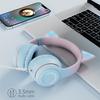Cat Ear Luminescent Gaming Bluetooth Headphones Computer Headsets