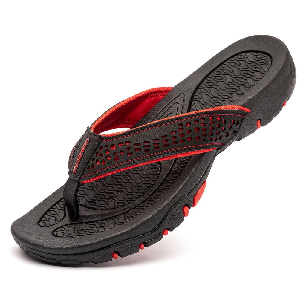 Fashion Men Flip Flops Beach Sandals Summer Man Shoes Flat Non Slip Fashion Designer Slippers Rubber Casual Shoe Zapatos 2025