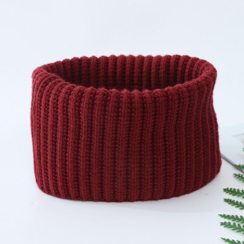 Thick Design Winter Scarf Men Women New Knitted Neck Warmer Windproof Warm Knitted Scarf