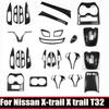 Аксессуары для интерьера LHD RHD Для Nissan X Trail T32 X-trail 2014- подлокотник двери кнопка стеклоподъемника панель рычага переключения передач