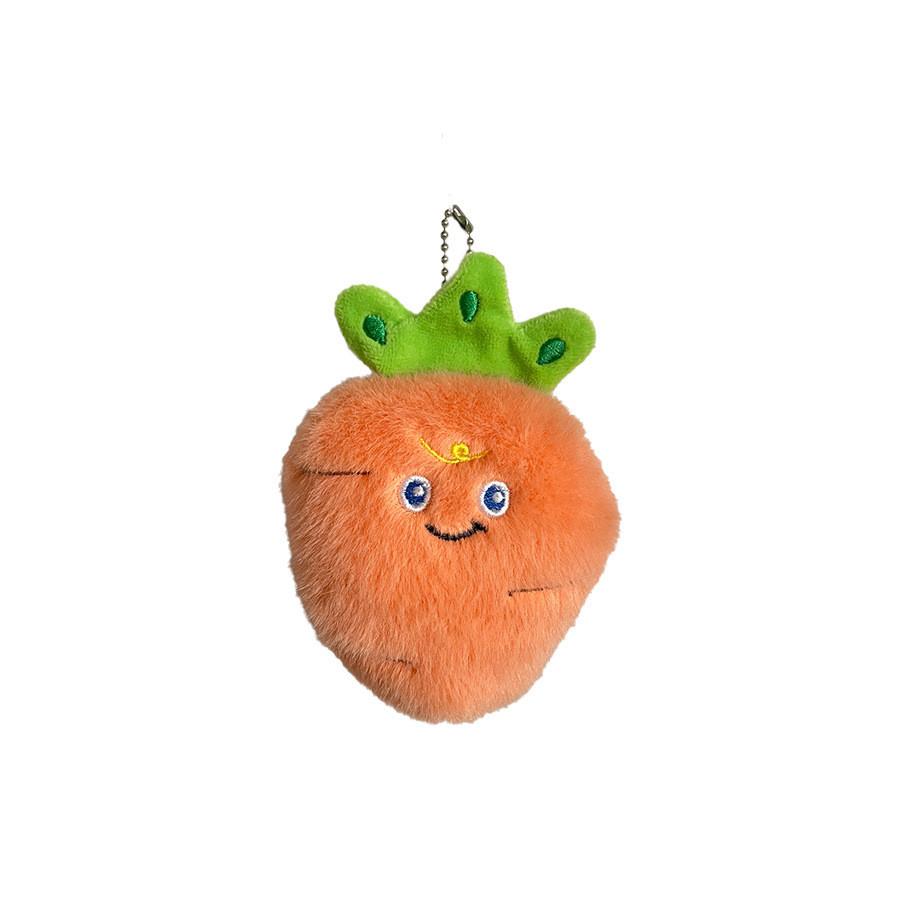 Plush Keychain Adorable For Girls Featuring Cute Fruit And Vegetable Designs In Colors Various