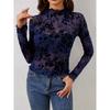 Весна и осень новый женский универсальный длинный рукав повседневный деловой дорожный элегантный комфорт сексуальный низ рубашка топ