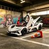 1:18 Apollo EVO Гиперкар Сплав Автомобиль Литье под Давлением и Транспортное средство Модель Автомобиля Высокая Симуляция Миниатюрный Праздничный Подарок и Модный Домашний Орнамент