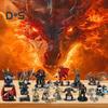 DND Advent Calendar 2024 Random Polyhedral Dice Countdown Calendar 24 Days Christmas Miniatures DND Figures Set for Kids And Adults
