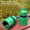 5 шт. Соединители для водяного шланга Быстросъемные соединители для садового шланга 1/4" или 3/8" Двойного назначения Соединители для шланга для системы капельного полива